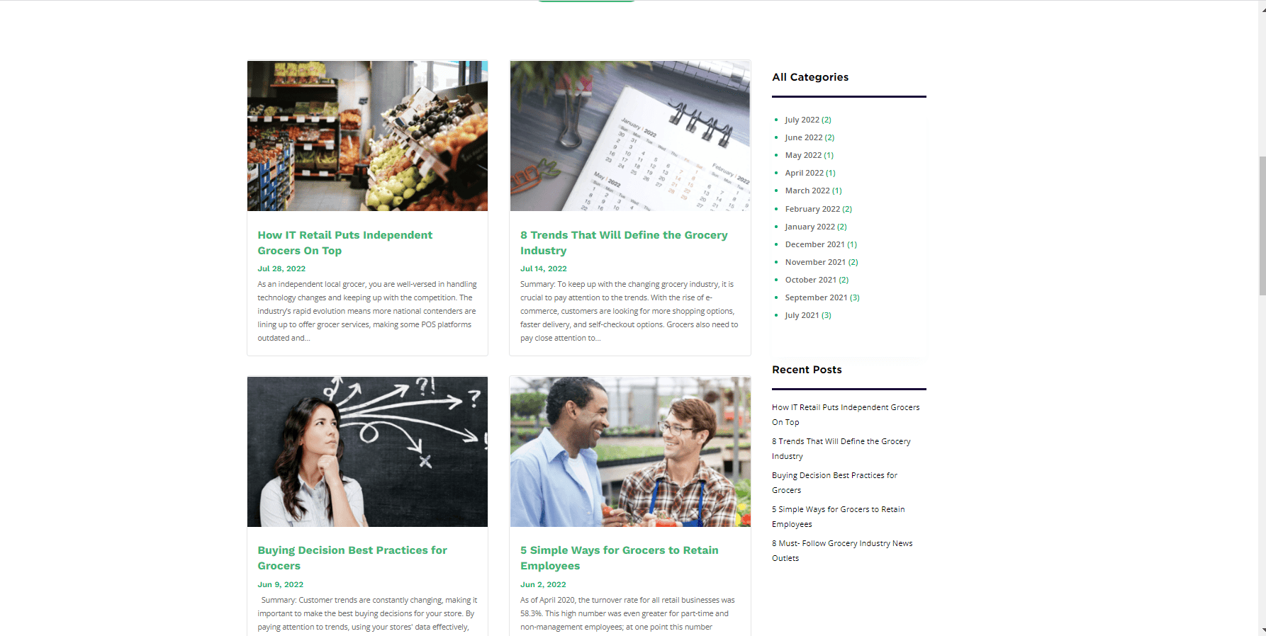 company blog