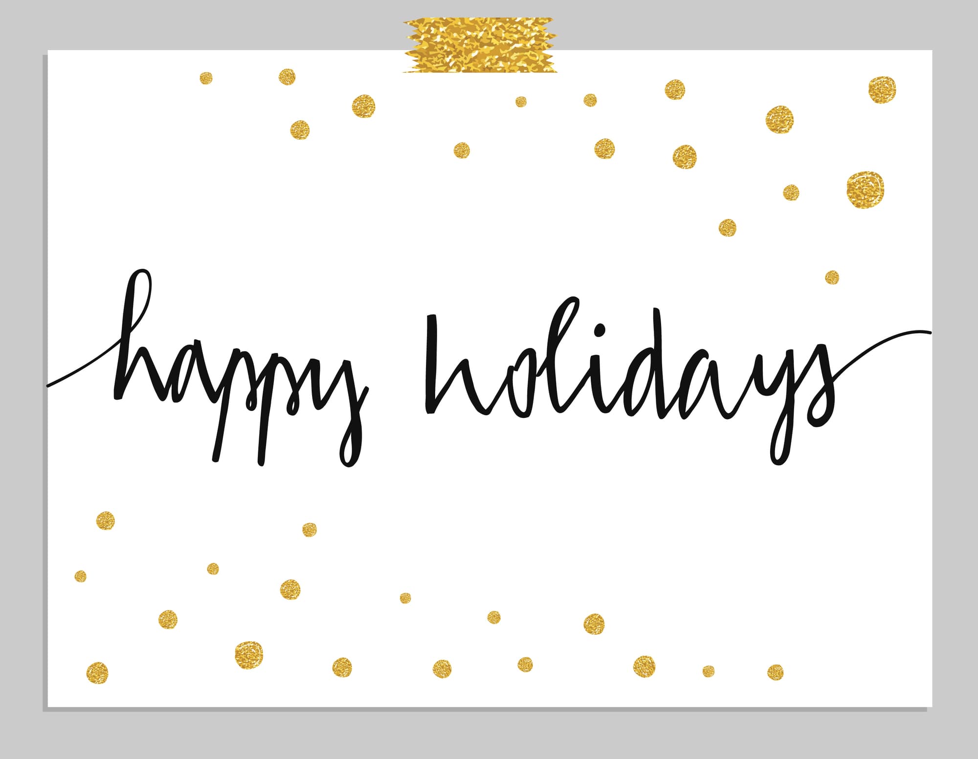 holiday newsletter